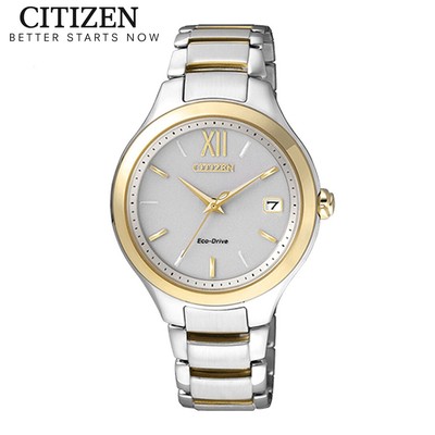 Đồng Hồ Nữ Citizen Eco-Drive Dây Thép Không Gỉ EO1164-54A - Mặt Trắng (Sapphire)