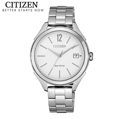 Đồng Hồ Nữ Citizen Eco-Drive Dây Thép Không Gỉ FE6141-86A - Mặt Trắng (33.5mm)