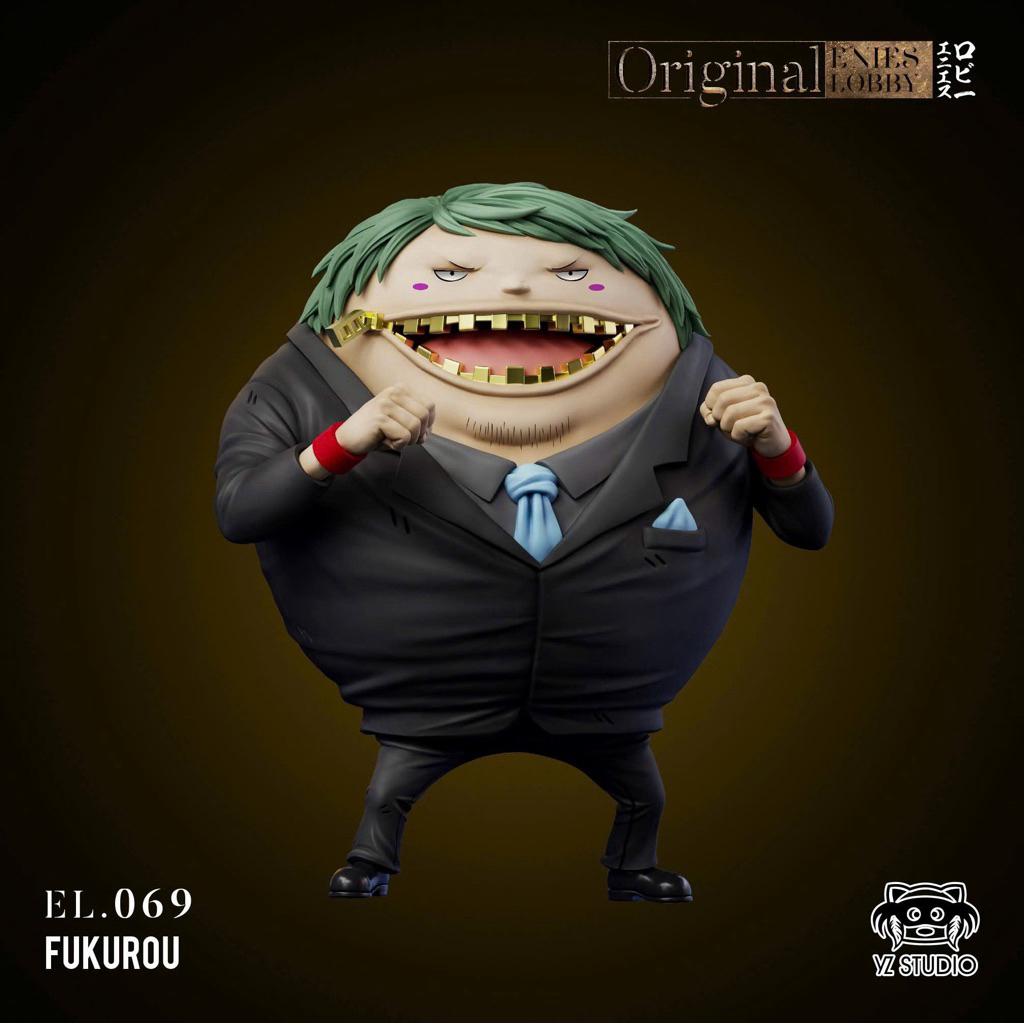 Mô hình Resin WCF chính hãng Yz Studio One Piece Enies Lobby Arc EL069 Đặc Vụ CP9 Fukurou