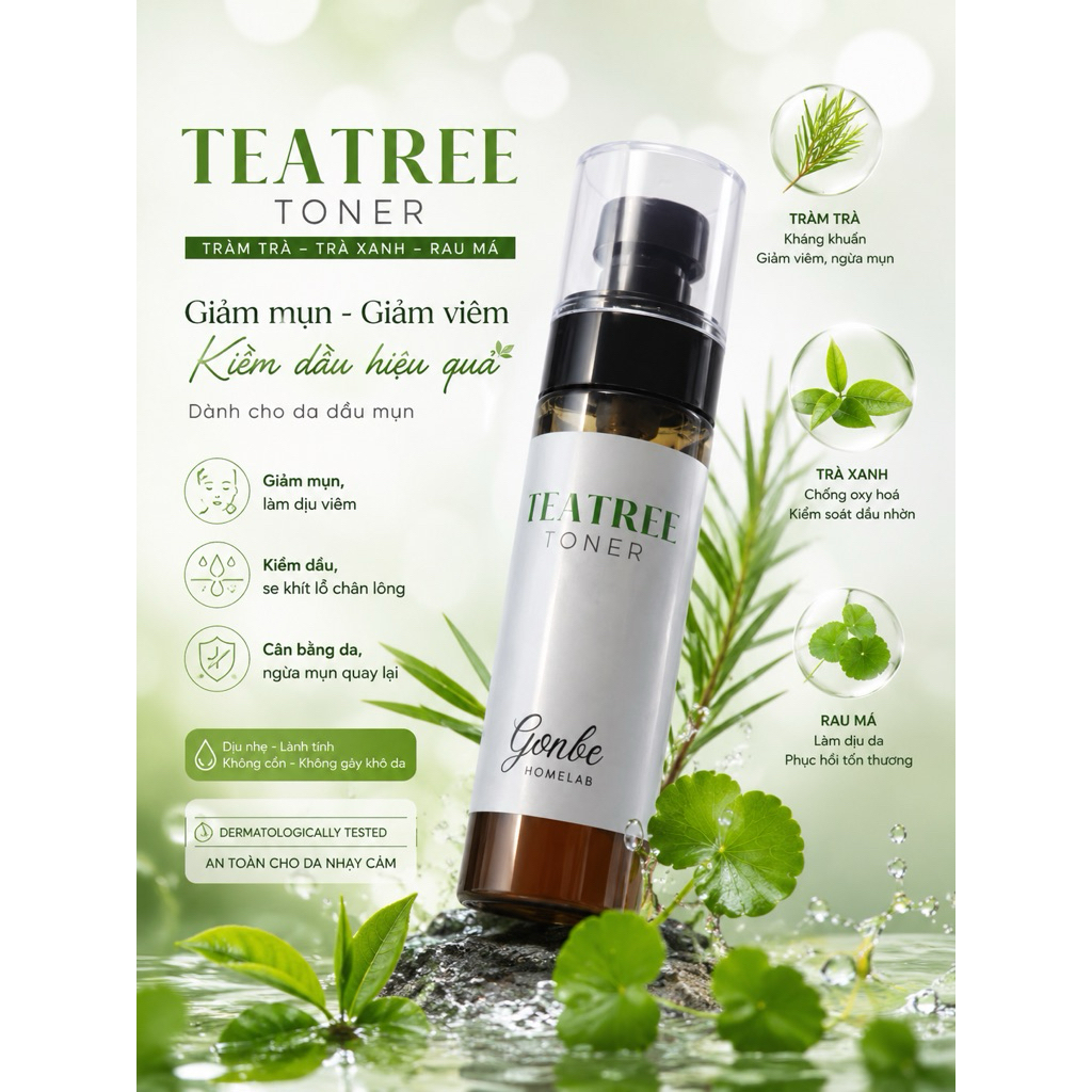 TONER TRÀM TRÀ  - Blossom Tea toner (Bao bì mới)