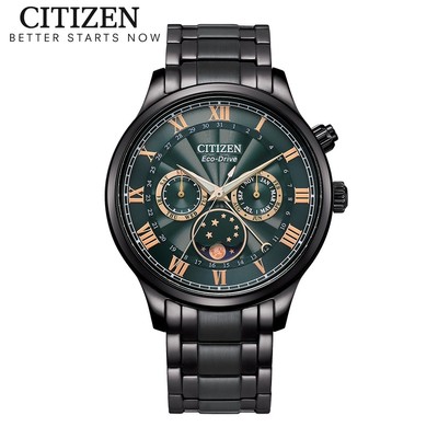 Đồng Hồ Nam Citizen Eco-Drive Dây Thép Không Gỉ AP1055-87X - Mặt Xanh (Sapphire)