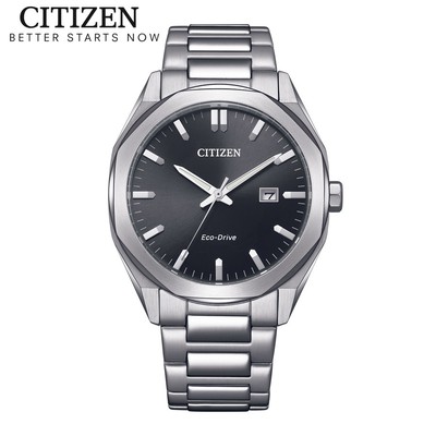 Đồng Hồ Nam Citizen Eco-Drive Dây Thép Không Gỉ BM7600-81E - Mặt Đen (41mm)