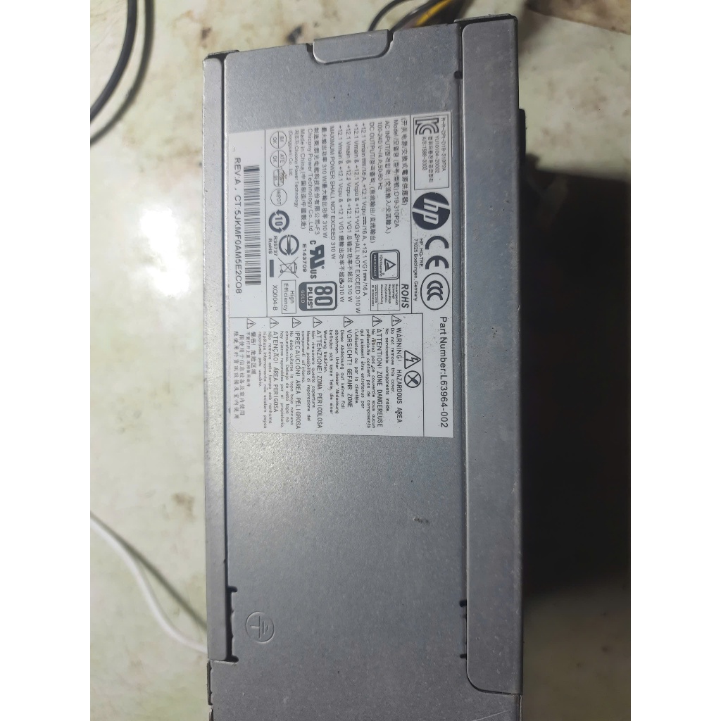 NGUỒN HP HP 5 TPC-F123-MT TG01 L56019-601 L56808 310W