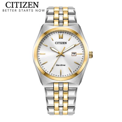 Đồng Hồ Nam Citizen Eco-Drive Dây Thép Không Gỉ BM7334-58B - Mặt Trắng (38mm)