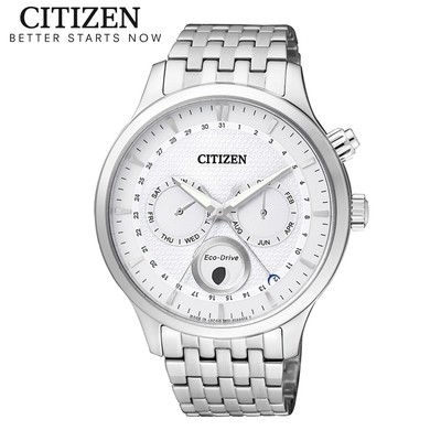 Đồng Hồ Nam Citizen Eco-Drive Dây Thép Không Gỉ AP1050-56A - Mặt Trắng (Sapphire)