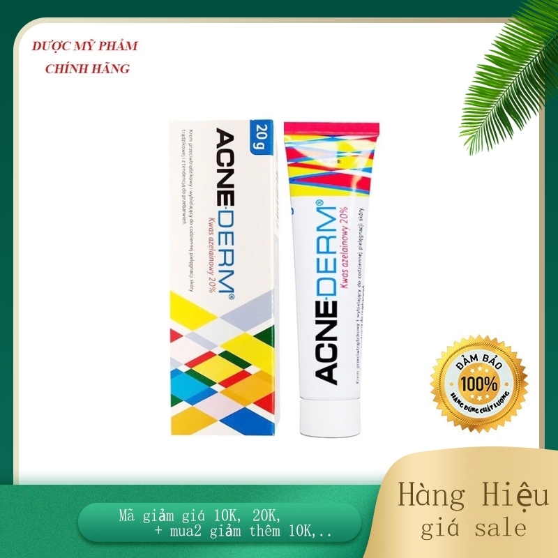 Kem Mụn Acne-Derm Kwas Azelainowy 20g