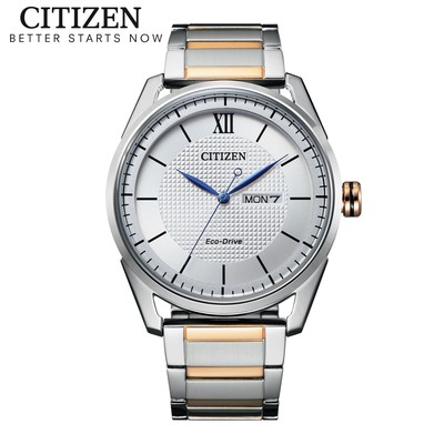 Đồng Hồ Nam Citizen Eco-Drive Dây Thép Không Gỉ AW0084-81A - Mặt Trắng (42mm)