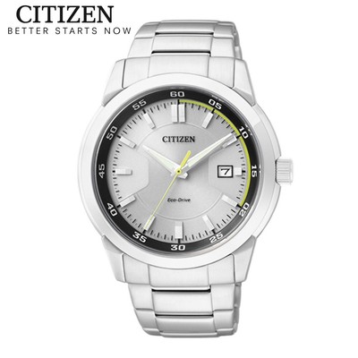 Đồng Hồ Nam Citizen Eco-Drive Dây Thép Không Gỉ BM7140-54A - Mặt Trắng (41mm)