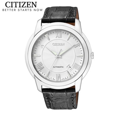 Đồng Hồ Nam Citizen Automatic Dây Da NB0030-01A - Mặt Trắng (Sapphire)