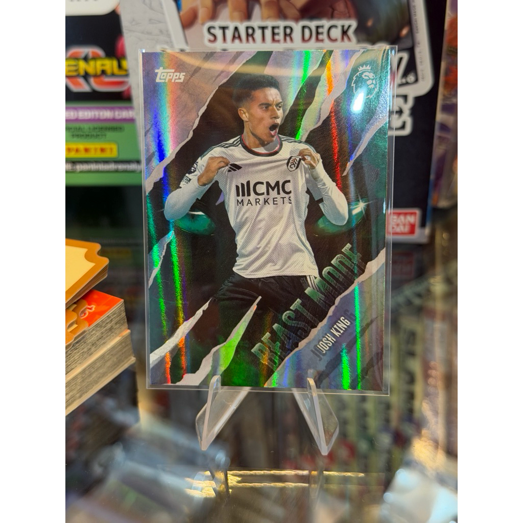 [MÙA MỚI] Thẻ Cầu Thủ Josk King Topps Premier League 2026/27 Áo Fullham BEAST MODE #BM12