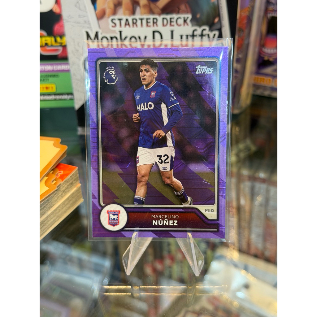 [1 MULTIPACK CHỈ CÓ 2 THẺ NÀY] Thẻ Cầu Thủ Marcelino Nunez Topps EPL 2026/27 Parallel độc quyền Mult