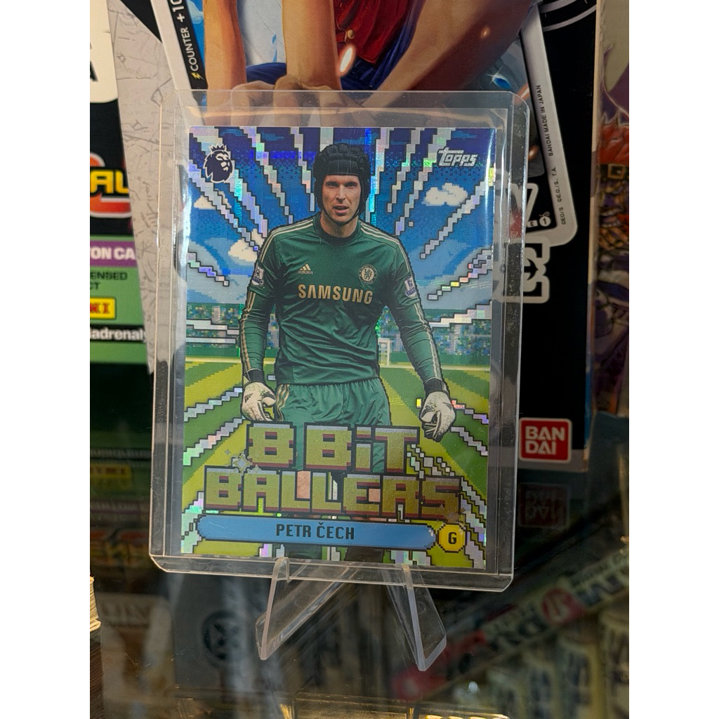 [DÒNG INSERT HIẾM CHỈ SAU GOLD LION] Thẻ Cầu Thủ Petr Cech Topps EPL 2026/27 Áo Chelsea 8 BIT BALLER