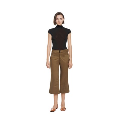 làminapparel - BELTED CAPRI PANTS