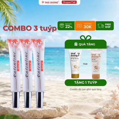 [MUA 3 TẶNG 1] MUA 3 tube Kem nẻ Valentine giúp dưỡng ẩm da tặng 1 Dầu Gội Thái Dương 7 Plus 50g
