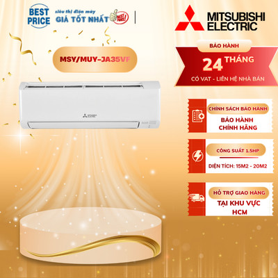 MSY/MUY-JA35VF Máy lạnh Mitsubishi Inverter 1.5 HP MSY/MUY-JA35VF