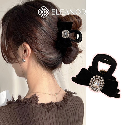 Kẹp tóc nữ Eleanor Accessories kẹp càng cua đính đá sang trọng phụ kiện tóc kẹp tóc nữ 11999