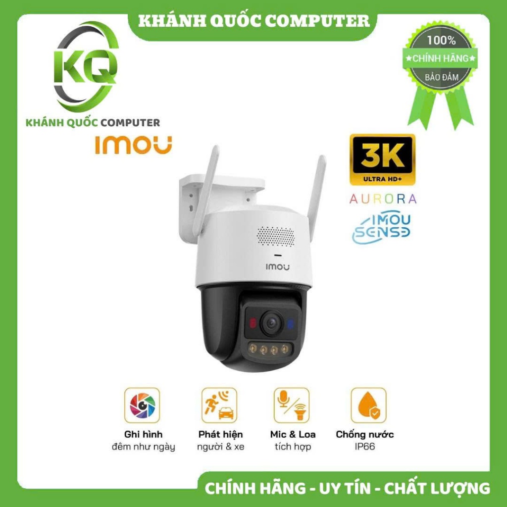 Camera Wifi IMOU TITAN PRO IPC-U7LP-6V0NE 6MP 3K+ - Chính hãng
