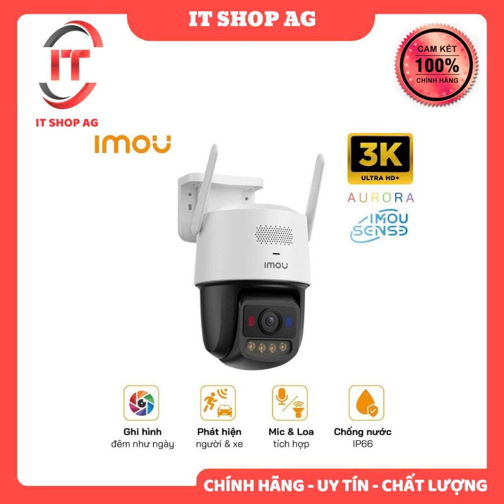 Camera Wifi IMOU TITAN PRO IPC-U7LP-6V0NE 6MP 3K+ Chính hãng