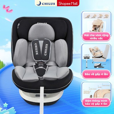 Ghế ngồi ô tô cho bé Chilux X86 cao cấp Isofix đạt chuẩn I-size