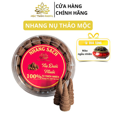 Nụ Thảo Mộc Tự Nhiên Sạch Đuổi Muỗi Xông Nhà Thư Giãn (3 Hộp Tặng Lư Gốm Sứ) - Mộc Trầm Hương MTH