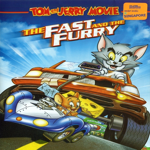 DVD PHIM TRUYỆN HOẠT HÌNH THIẾU NHI  NHẬP KHẨU: TOM & JERRY: THE FAST AND THE FURRY