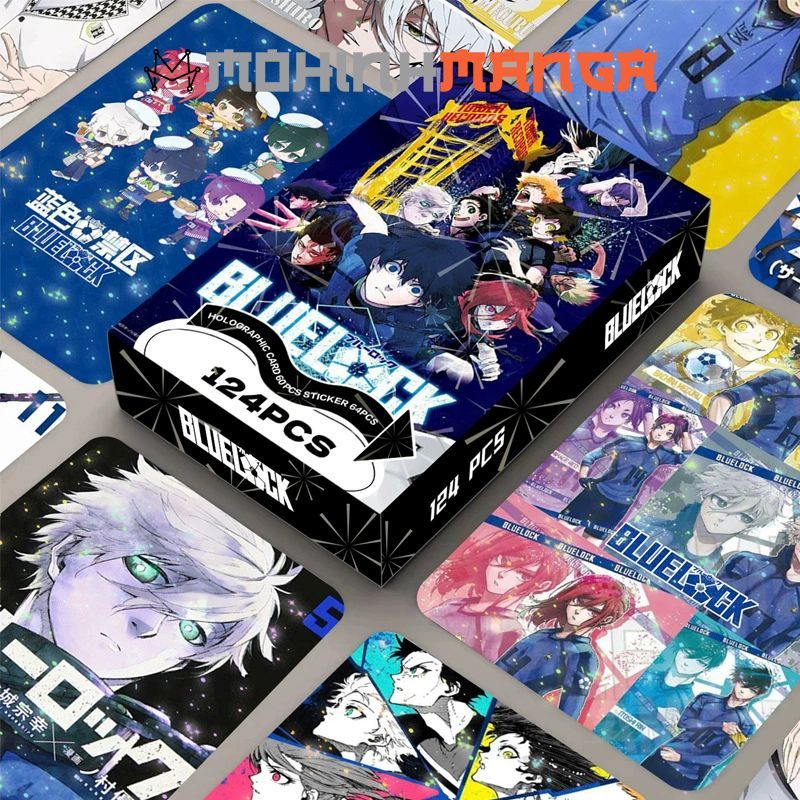 Lomo card hộp 30-60-92 thẻ Blue Lock Isagi Yoichi Hyoma Chigiri Meguru Bachira Kenyu Yukimiya Tabito