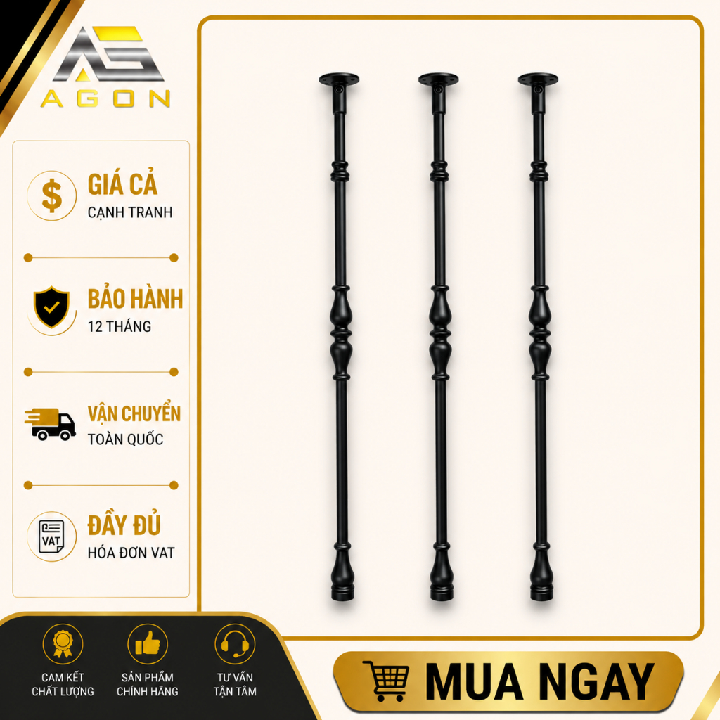 con tiện cầu thang nhập khẩu Agon N13-N14-N15