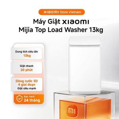 [Lắp đặt 0đ nội thành HN/TPHCM ] Máy giặt cửa trên Xiaomi Mijia Top Load Washer 13kg | BH 24 tháng chính hãng