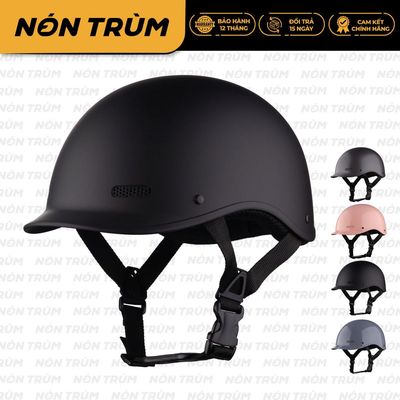 Mũ bảo hiểm xe máy 1/2 Asia A09 Cá Heo dành cho nam nữ gọn nhẹ, chính hãng tại Nón Trùm
