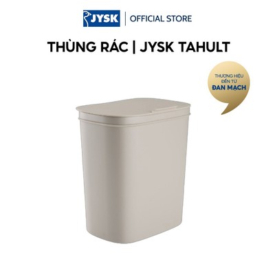 Thùng rác | JYSK TAHULT | nhựa PP | be | R19xD14xC21cm | 3L