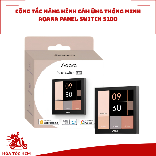 Công tắc màng hình cảm ứng thông minh Aqara Panel Switch S100