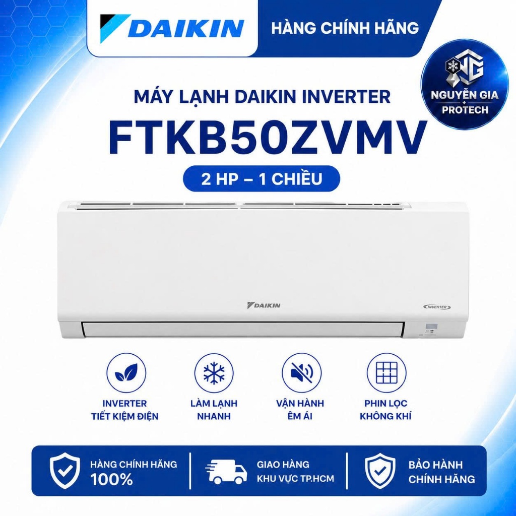FTKB50ZVMV - Máy lạnh Daikin Inverter 2 HP FTKB50ZVMV - Hàng chính hãng