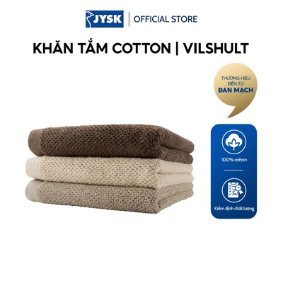 Khăn tắm cotton | JYSK VILSHULT nhiều màu | nhiều kích thước