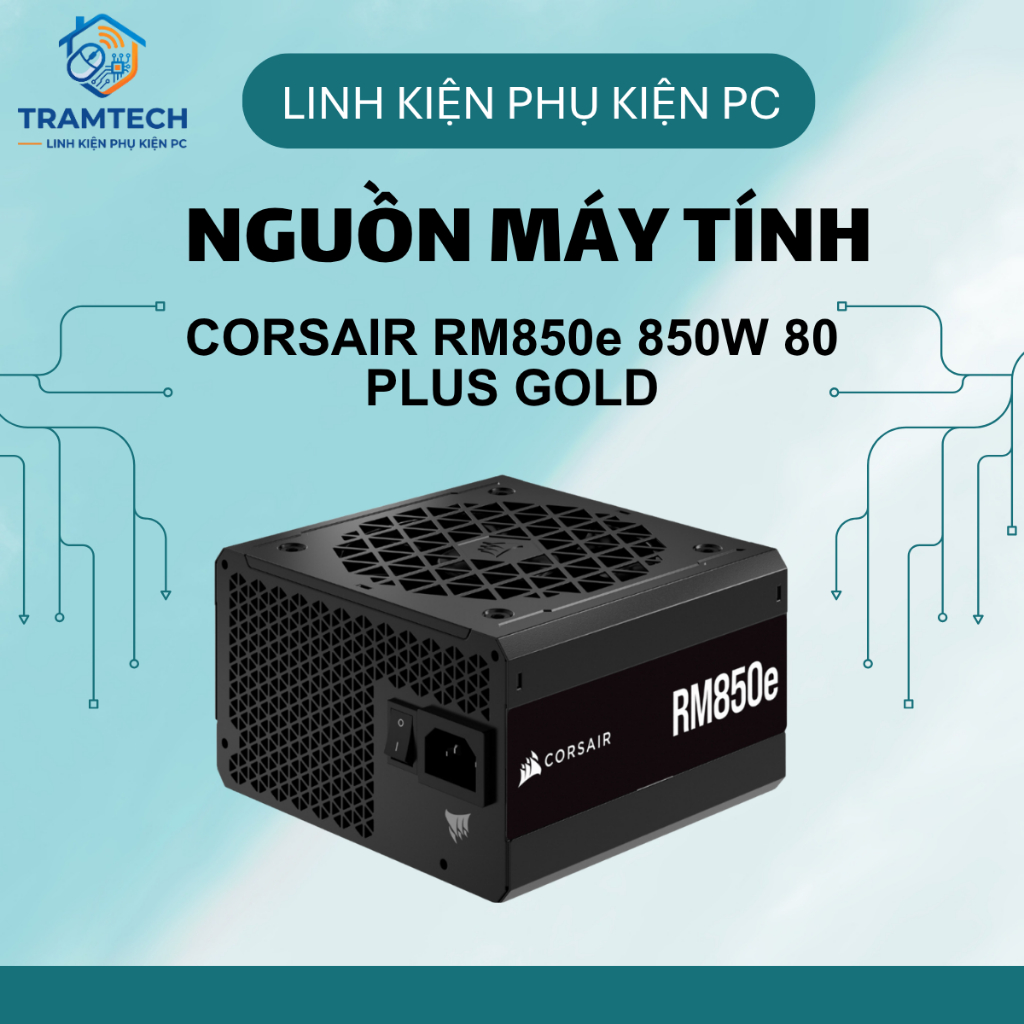 NGUỒN CORSAIR RM850e 850W 80 PLUS GOLD
