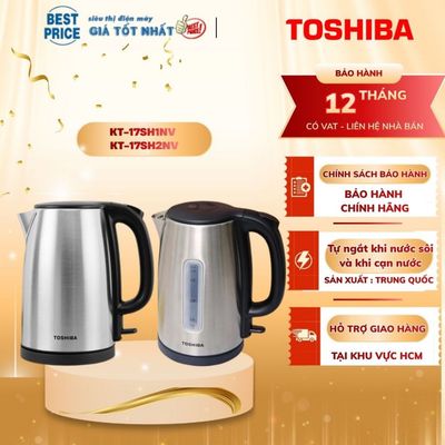 KT-17SH1NV KT-17SH2NV | Bình đun siêu tốc Toshiba 1.7 lít KT-17SH1NV, KT-17SH2NV - Chính Hãng