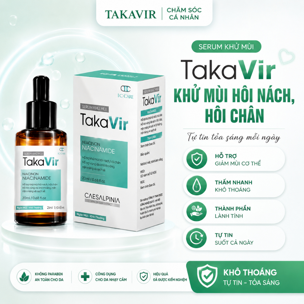 N1 Serum Khử Mùi TAKAVIR 20ml