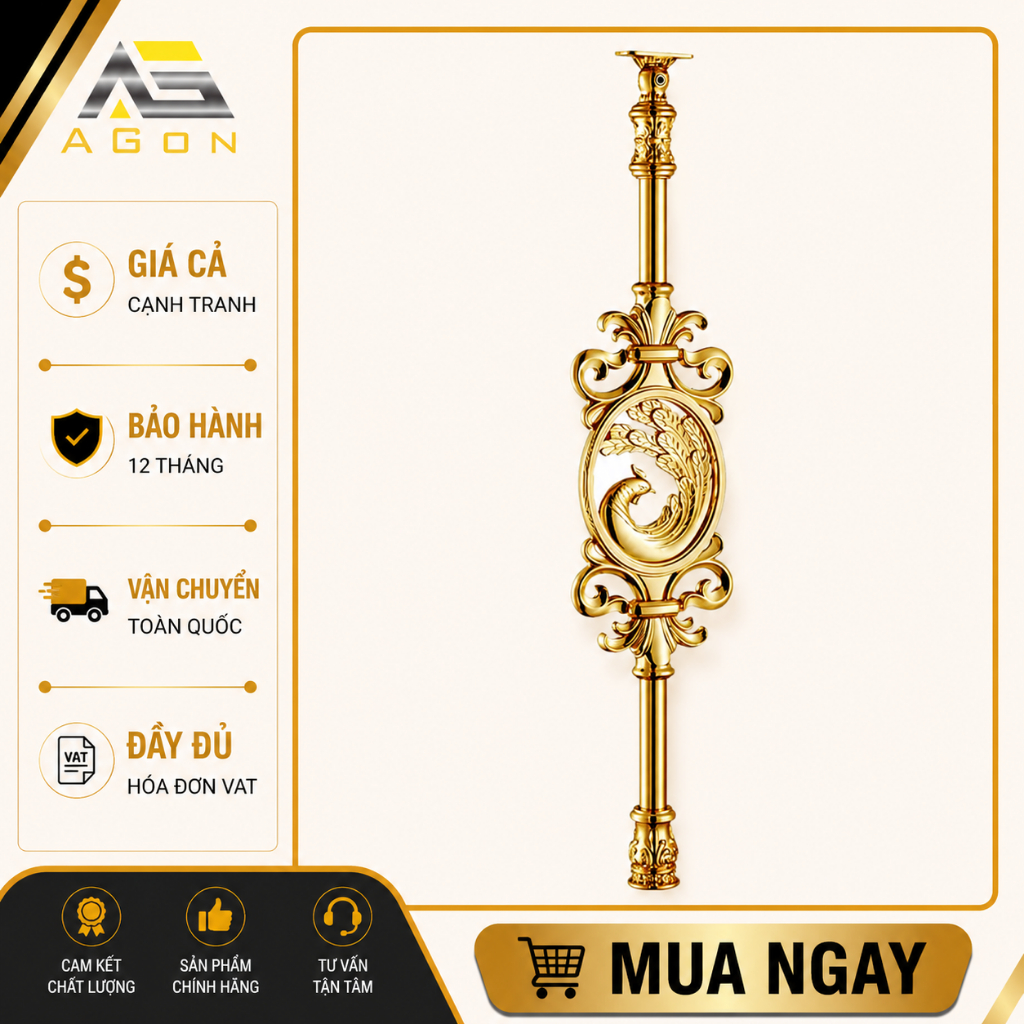 con tiện cầu thang nhập khẩu Agon N60