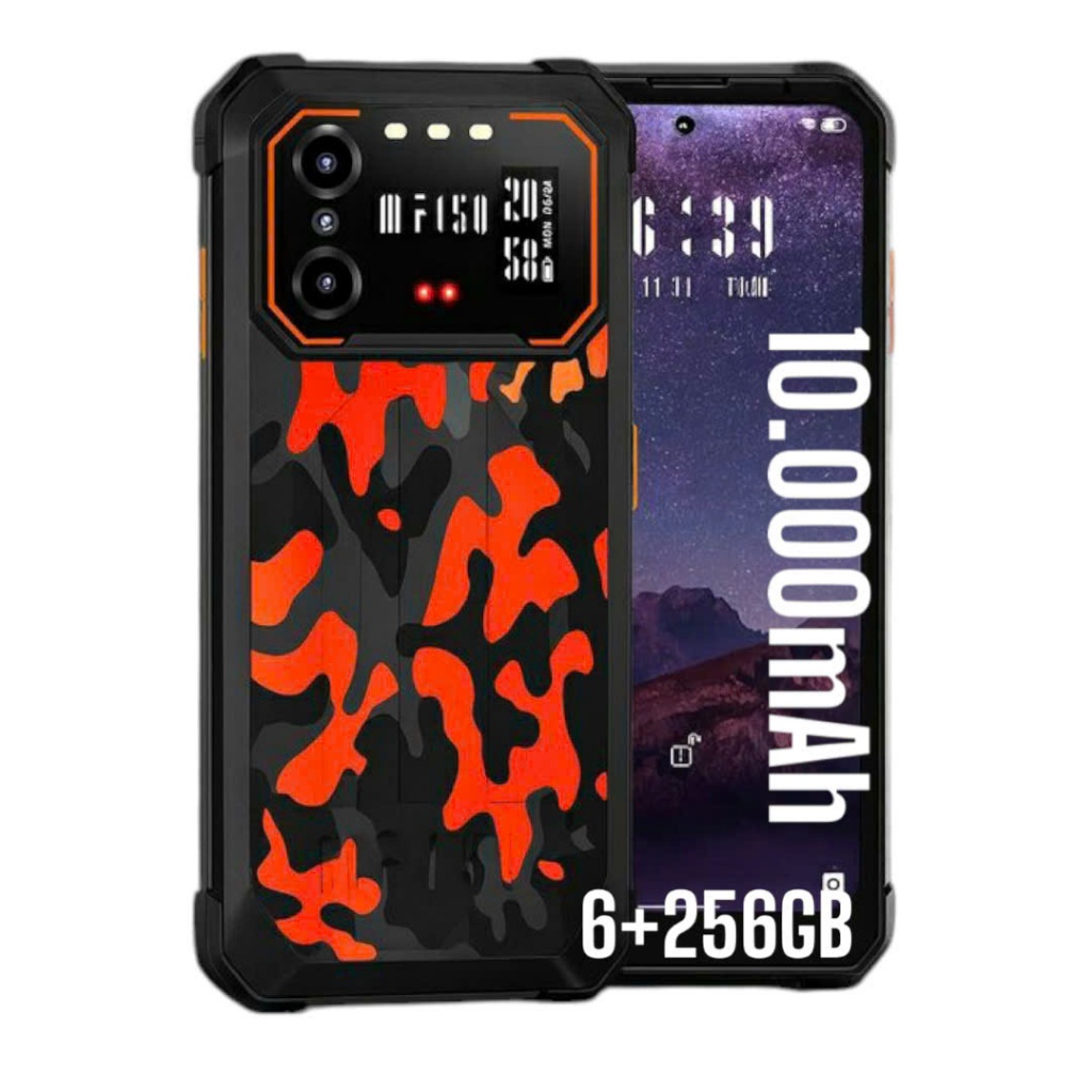 Điện Thoại Siêu bền Oukitel F150 B2 256GB pin 10.000mAh , camera hồng ngoại ,quốc tế 2 sim