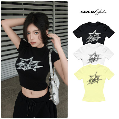 Áo Thun Nữ Ôm Body SolidStu 3STAR Local Brand  Nữ Oversize - TS36