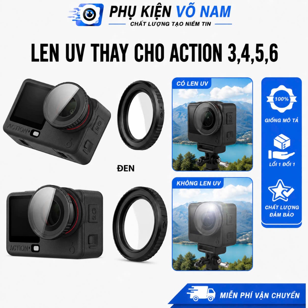 len uv dji  action 3 4 6 phao nổi action cam cho tặng  ae vncamera
