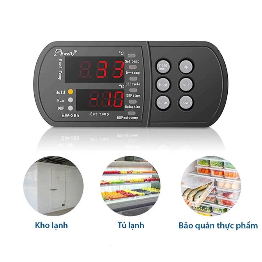 BỘ ĐIỀU CHỈNH NHIỆT ĐỘ KHO LẠNH EWELLY EW - 285 PHƯỚC MÃI