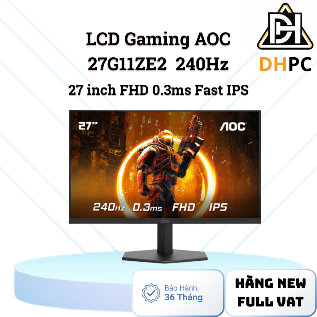 [FullVat] LCD Gaming AOC 27G11ZE2/71 240HZ | 0.3ms | 27 inch, FHD, IPS