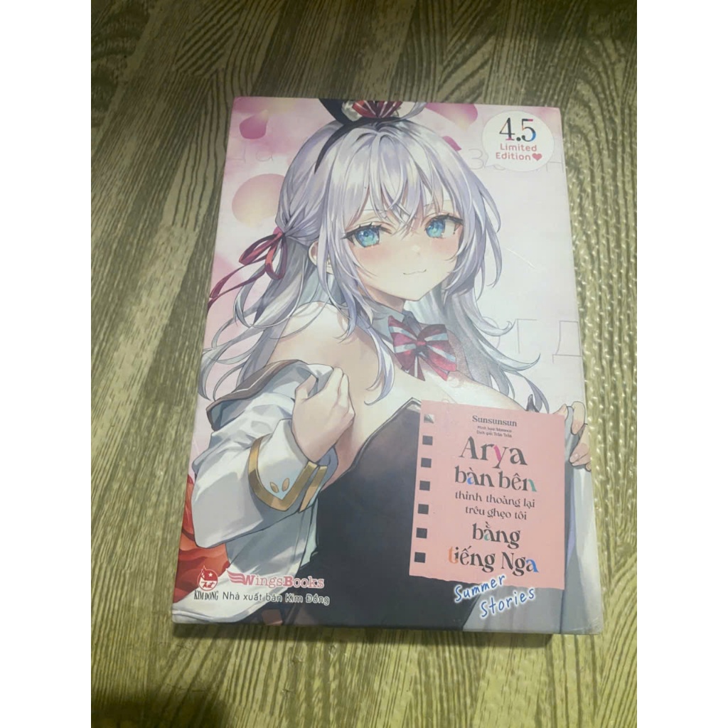(đủ pk) Boxset vở Arya bàn bên Thỉnh Thoảng Lại Trêu Ghẹo Tôi Bằng Tiếng Nga tập 1,2,3,4,4.5 limited