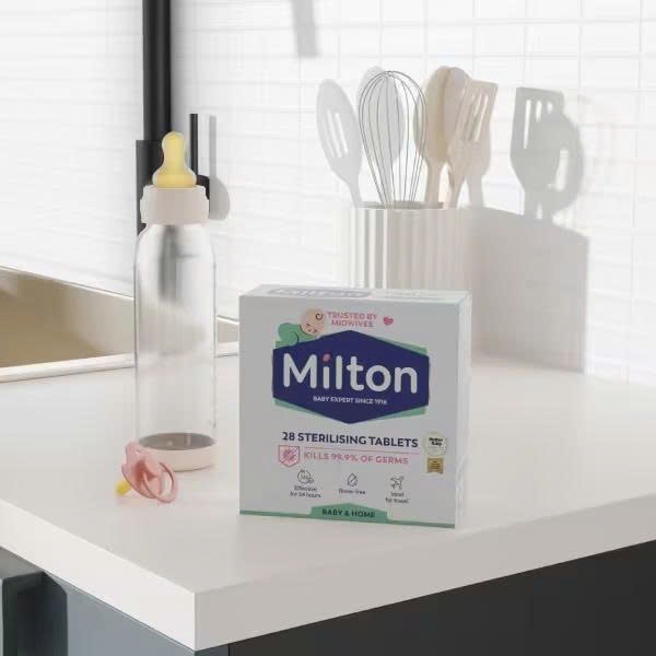 Viên tiệt trùng Milton tiệt trùng bình sữa, đồ chơi, cốc nguyệt san...