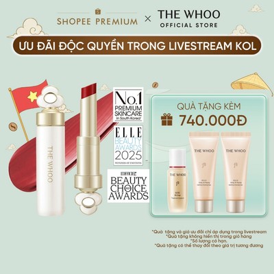 KOL x Whoo x Son dưỡng môi Đông y The history of Whoo Gongjinhyang Mi Glow Lip Balm 3.3g
