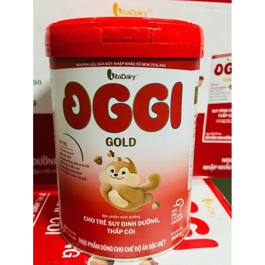 Sữa bột Vitadairy Oggi gold 900g