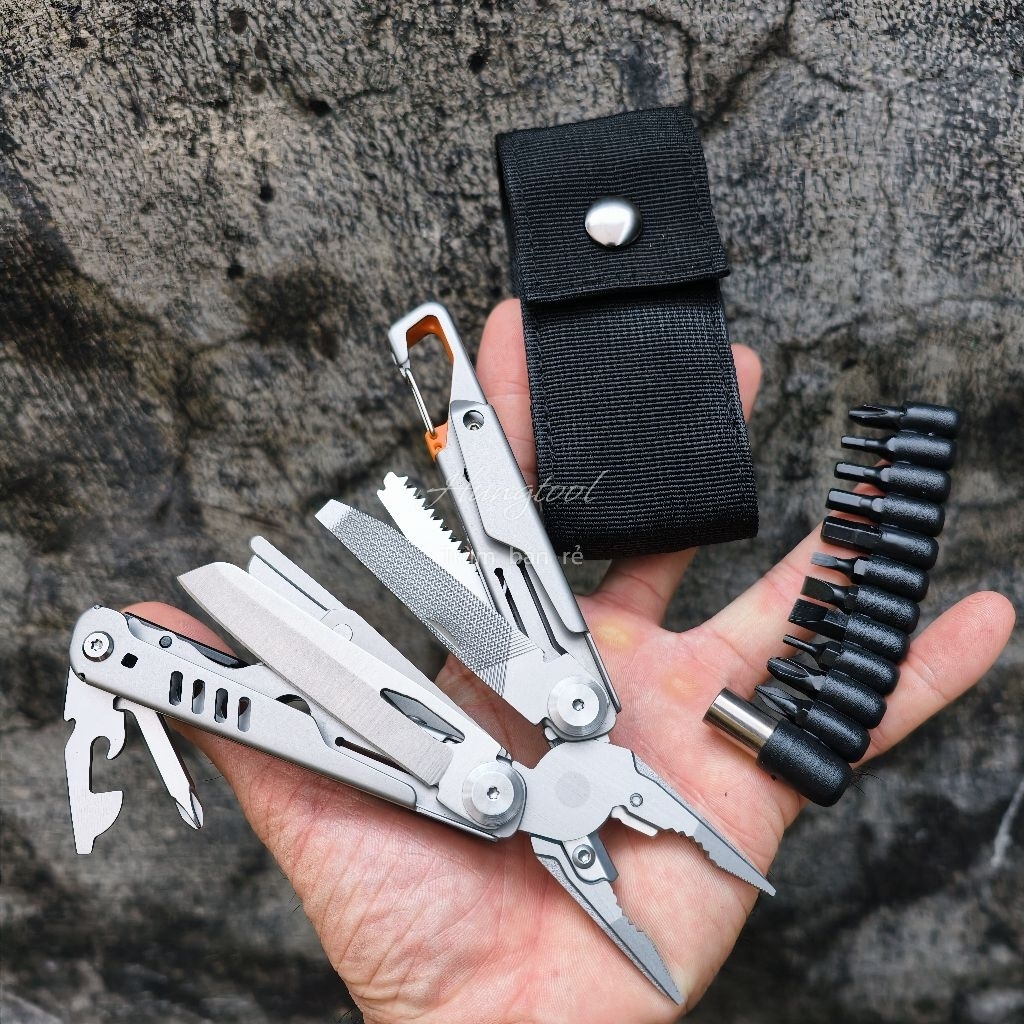 Hungtool - Kìm đa năng Skipper - dùng camping cắm trại sửa chữa