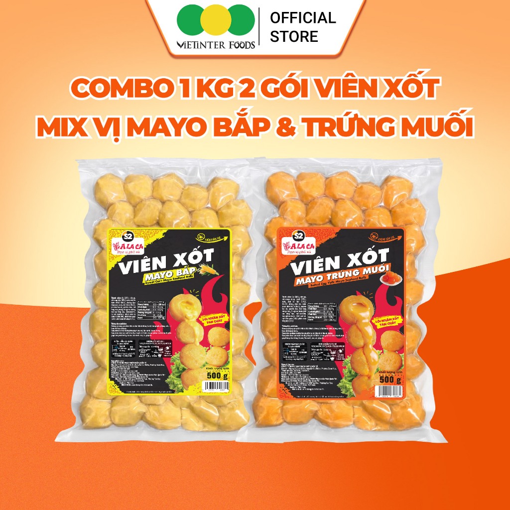 Viên Xốt Lõi Nhân Alaca Vietinter Foods