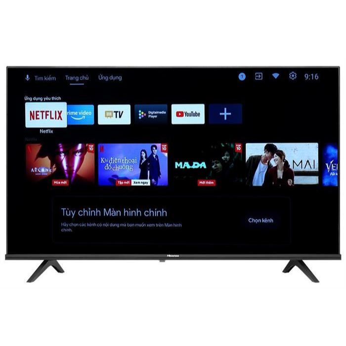 Chân tivi Hisense 43 inch 43A4N chính hãng, bao gồm đầy đủ bộ vít lắp chân kèm theo