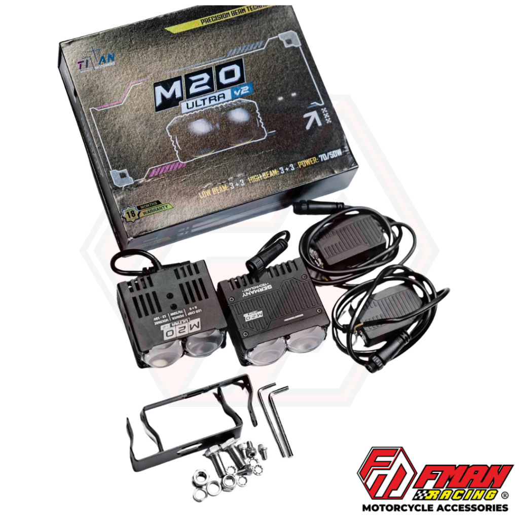 Đèn trợ sáng TITAN M20 Ultra V2 chính hãng